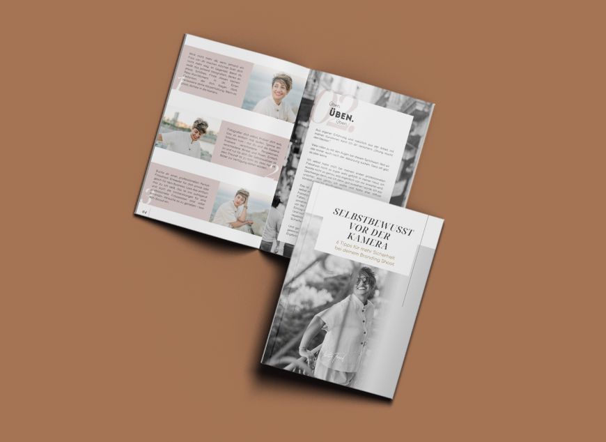 Freebie Selbstbewusst vor der Kamera